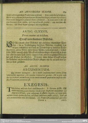 Artic. CLXXVIII. Poena conatus ad delictum. Straff unterstandener Missethat