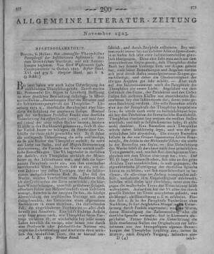 Theophilus: Des Antecessor Theophilus Paraphrase der Institutionen Justinian's. Bd. 1-2. Berlin: Mylius 1823