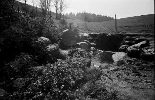Der Donauursprung (Bregquelle) an der Martinskapelle bei Furtwangen