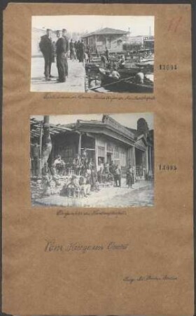 Türkische Marine im Kassim-Pascha Hafen in Konstantinopel