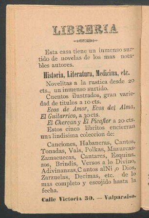 [Publicidad] Libreria