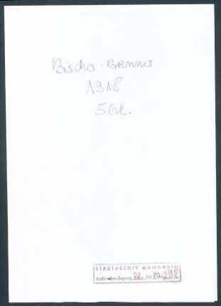 Bircher-Benner, M[aximilian], Sanatorium Lebendige Kraft Zürich, Schriftwechsel mit Wichert