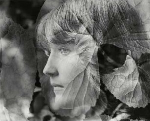 Portrait einer jungen Frau, experimentell