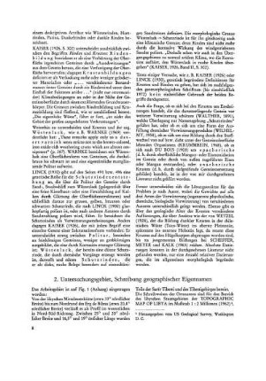 2. Untersuchungsgebiet, Schreibung geographischer Eigennamen