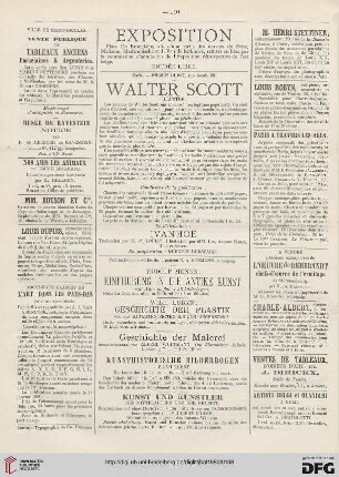 Supplément au Journal des Beaux-Arts de ce jour