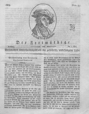 Nro. 87., Dienstag, den 2. Mai 1809