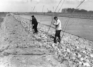 Arbeiten an der Hunte