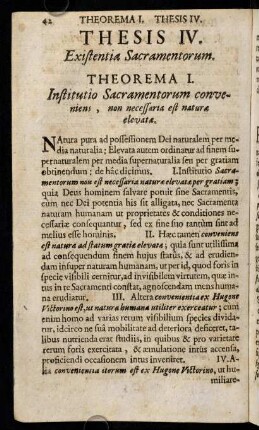 42-54, Thesis IV. Existentia Sacramentorum.