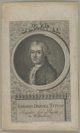 Bildnis des Iohann Daniel Titius