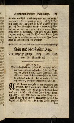 523-534, Pilatus aber schrieb eine Ueberschrift, ...