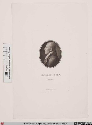 Bildnis Georg Wolfgang Eichhorn