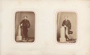 links: Prinz Alfred rechts: Prince of Wales