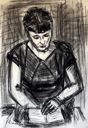 Christine , lesend I