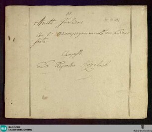 12 Arias - Don Mus.Ms. 1099 : V, pf