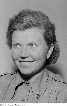 Porträt der Studentin Helga Neidhardt