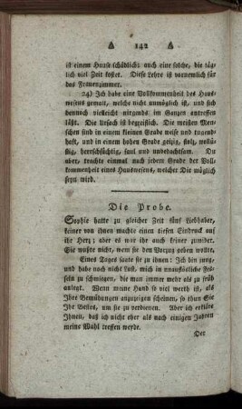 Die Probe