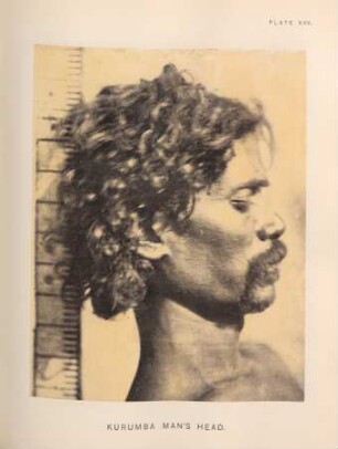 Kurumba man's head