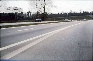 Ausfahrt aus Tangente Nordost (Heidelberg Richtung Karlsruhe) zu Fahrbahn Ost der L605