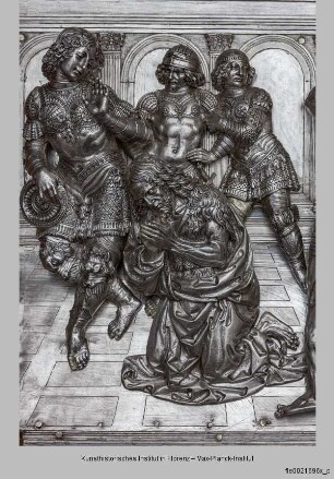 Silberaltar: Die Enthauptung Johannes des Täufers