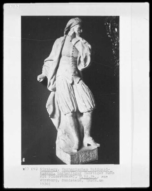 Zyklus von Gartenfiguren — Männliche Figur