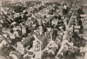 Johanngeorgenstadt : Luftbildschrägaufnahme von Südosten