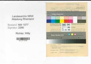 Entnazifizierung Willy Richter , geb. 02.02.1914 (Polizist)