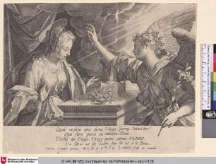 [Die Verkündigung Mariens]