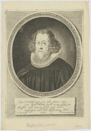 Bildnis des Hieronymus Pfaffreutterus
