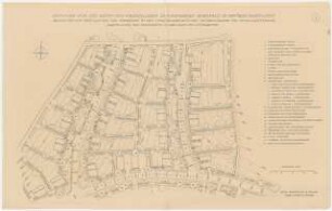 Gartenanlagen und Gärten Wohngebiet Burgfeld, Neviges: Gestaltungs- und Bepflanzungsplan in den Straßenabschnitten Fröbelstr. und Pestalozzistr. 1:200