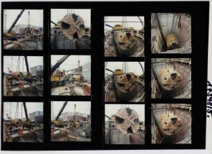 HEW Tunnel unter dem Kühlbrand - Fernwärme, Hamburg, 1998