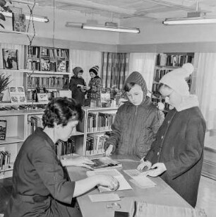 Bücherei Schirgiswalde : Schirgiswalde. Innenansicht der Bibliothek