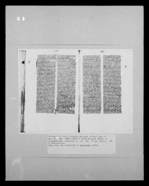 Lateinische Bibel — Textseiten, Folio 24 verso - 25