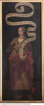 Die Sibylle verkündet die Geburt des Erlösers