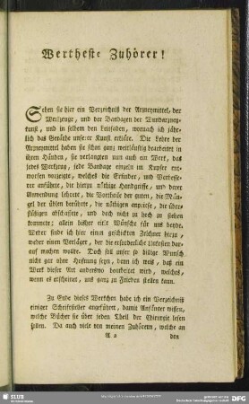 Wertheste Zuhörer
