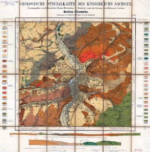 [5143] Chemnitz, Geologische Specialkarte des Königreichs Sachsen