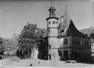 Rothenburg ob der Tauber, Hegereiterhaus : Rothenburg ob der Tauber. Hegereiterhaus, Spitalhof 2