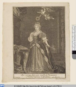 Wilhelmina Carolina, Königin von England