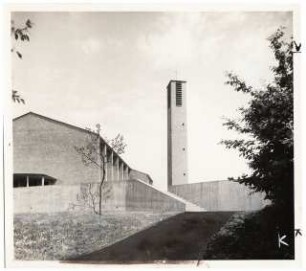 Evangelisches Gemeindezentrum, Herford: Westseite