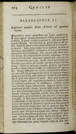 Paragraphus XI. [-] Paragraphus XIX.
