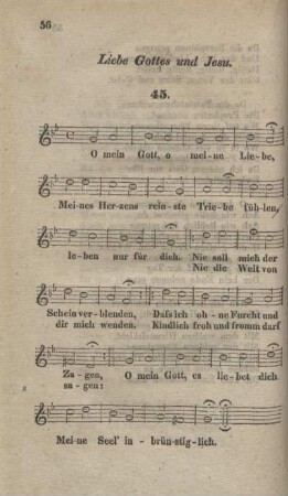 Liebe Gottes und Jesu