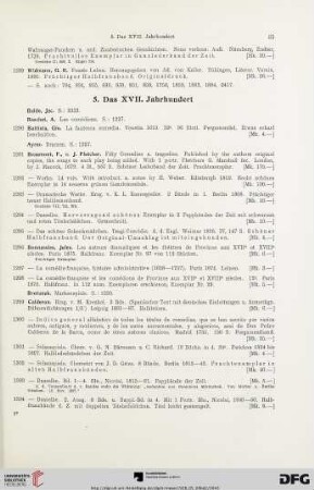 5. Das XVII. Jahrhundert (Nr. 1290-1377)