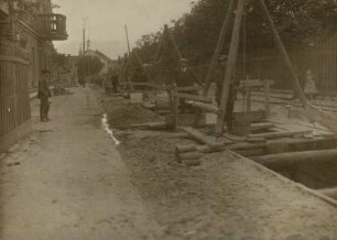 Kanalisation Wloclawek Russisch Polen, Russland, 1913