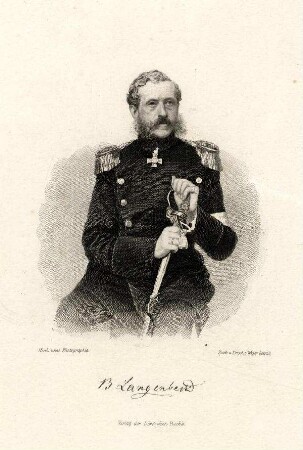 Bildnis von Bernhard von Langenbeck (1810-1887)