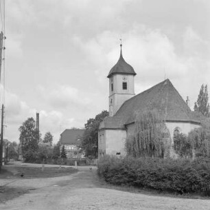 Kirche in Malschwitz : Cyrkej w Malešecach : Malschwitz / Malešecy