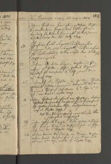 Bürgerbuch der Stadt Zeitz - 1701-1801