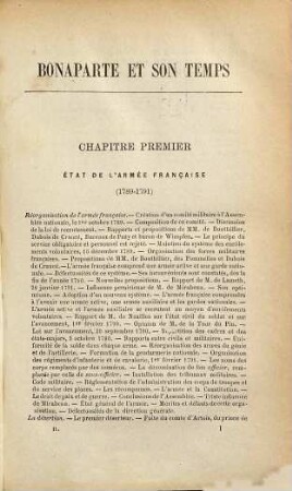 Bonaparte et son temps 1769 - 1799 : d'après les documents inédits ; (avec cartes), 2