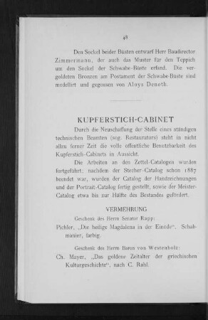 Kupferstich-Cabinet