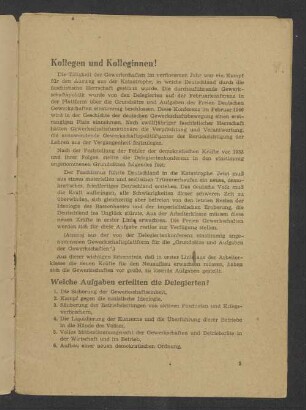 Kollegen und Kolleginnen!