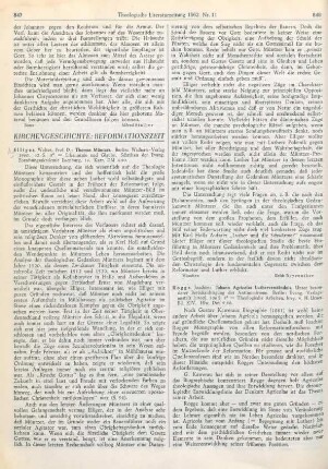 847-848 [Rezension] Elliger, Walter, Thomas Müntzer