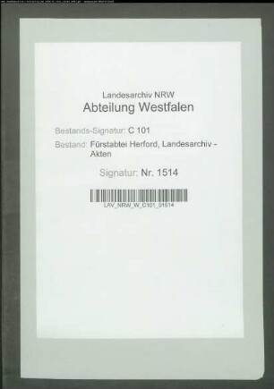 Glückwunschschreiben der Äbtissin zur Vermählung des Landgrafen von Hessen-Kassel mit Philippina Augusta Amalia Prinzessin in Preußen (Konzept)